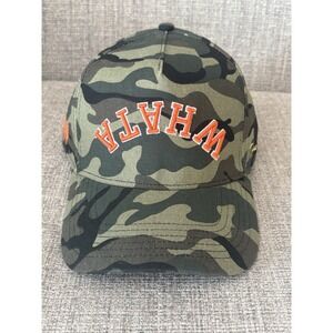 Whatra Burger True Brvnd SnapBack Camp Hat New